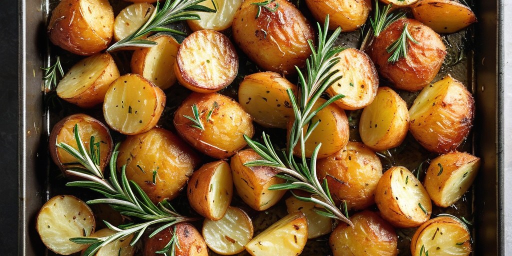 Crispy rosemary roast potatoes